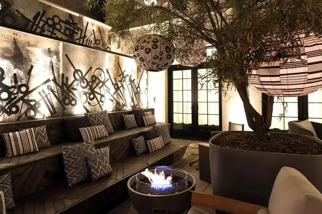 Kimpton La Peer en West Hollywood, fachada del hotel