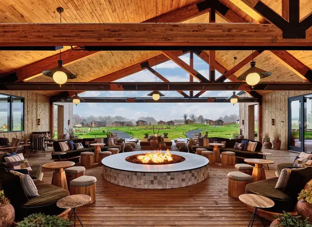 Wildflower Farms en Gardiner, Valle del Hudson, fachada del hotel